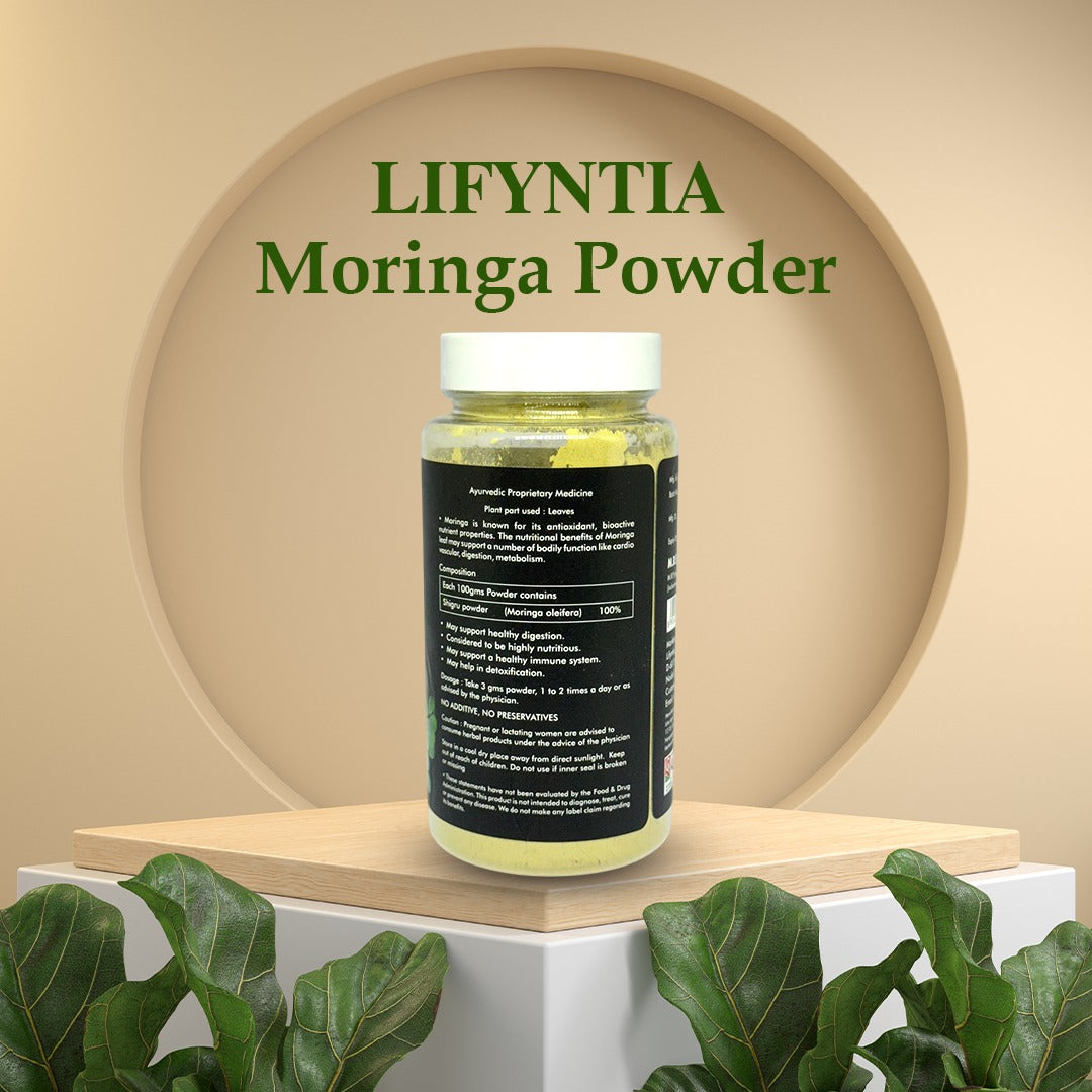 Lifyntia Herbal Moringa Leaf Powder ( Shigru Powder )